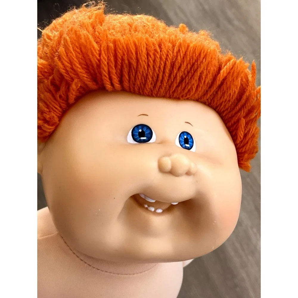 HM 19 Toothy Cabbage Patch Kid Red Hair Boy Designer Line 1989 90s Coleco Box - Picture 11 of 16